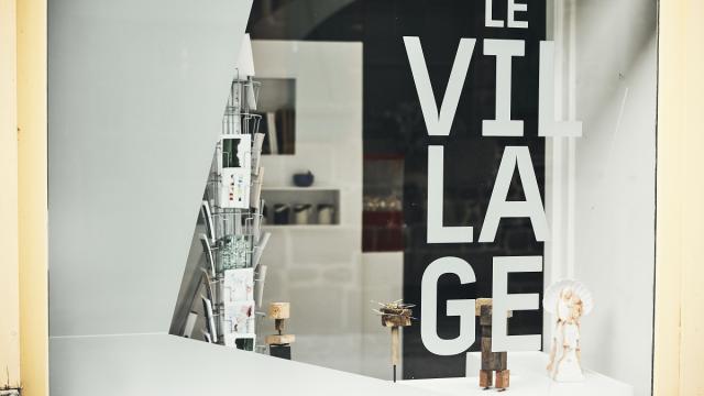 Le Village, site d'experimentation artistique, à Bazouges-la-Pérouse