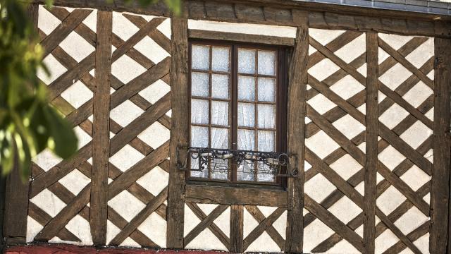 Maison à pans de bois à La Guerche-de-Bretagne