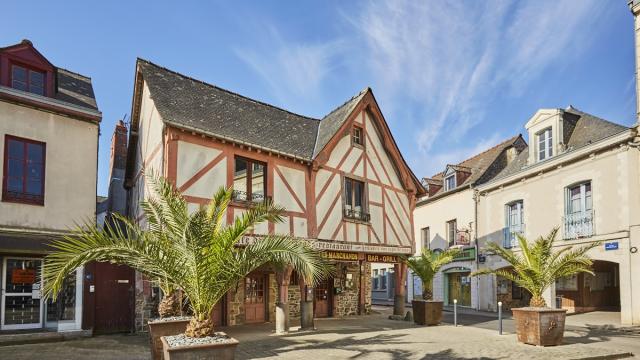 Maison à pans de bois, La Guerche-de-Bretagne