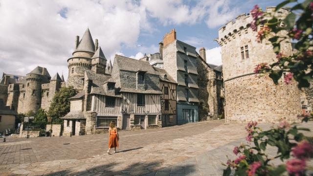 Le château et son centre historique préservé