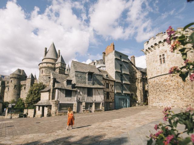 Le château et son centre historique préservé