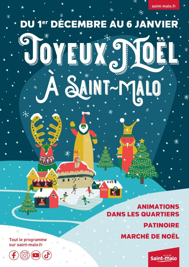 Marché de Noël de Saint-Malo 2023