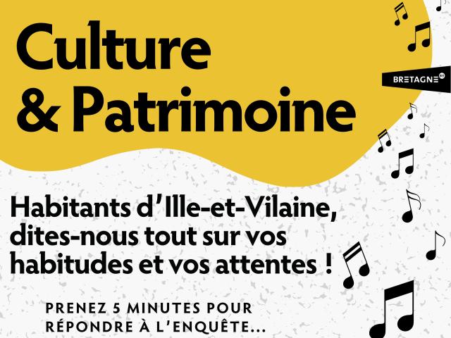 Affiche Enquete Culture Patrimoine