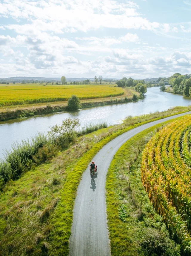 Balade à vélo le long de la Vilaine (La Chapelle-de-Brain)