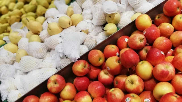 Etal De Pomme Marché - Image Libre De Droits