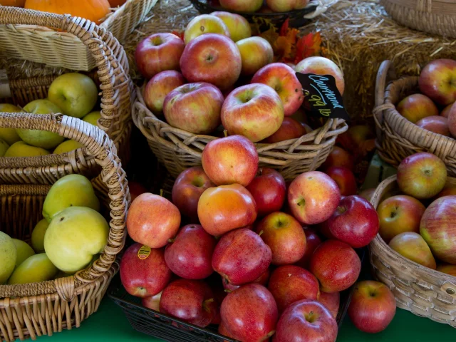 Pommes Marché - Image Libre De Droits